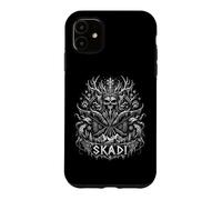 Skadi Norse Winter Goddess Viking Skull Rune Case for iPhone 11