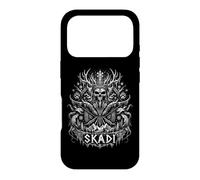 Skadi Norse Winter Goddess Viking Skull Rune Case for iPhone 17 Pro