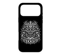 Skadi Norse Winter Goddess Viking Skull Rune Case for iPhone 17 Pro Max