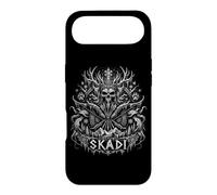 Skadi Norse Winter Goddess Viking Skull Rune Case for iPhone Air