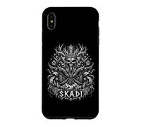 Skadi Norse Winter Goddess Viking Skull Rune Case for iPhone XS Max