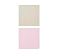 SKÅDIS Pegboard 56x56 cm - Beige & Pink Double-Sided Wall Panel - Multi-Purpose Storage & Organization Board for Home, Office, Kitchen, or Craft Room