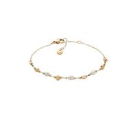 Skagen Agnethe Pearl Women's Gold-Tone Stainless Steel Bracelet, SKJ1880710