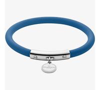 Skagen Blakely Blue Silicone and Silver-Tone Bracelet SKJ1278040