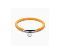 Skagen Blakely Yellow Silicone and Silver-Tone Bracelet SKJ1281040