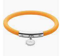 Skagen Blakely Yellow Silicone and Silver-Tone Bracelet SKJ1281040
