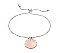 Skagen Bracelet for Women Katrine, Length: 216mm, Width: 15.5mm 2-Tone Stainless Steel Bracelet, SKJ1591998