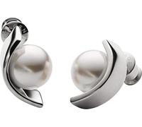 Skagen Earrings for Women Agnethe, 15.3 mm x 5.5 mm Silver Stainless Steel Earrings, SKJ0736040