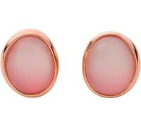 Skagen Earrings for Women Agnethe, Length: 14.9 mm, Width: 8.4 mm, Height: 5.5 mm Rose Gold Stainless Steel Earrings, SKJ1468791