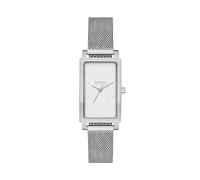 Skagen Hagen Rectangular Case Women's Watch with Stainless Steel Bracelet, Mesh or Leather Band