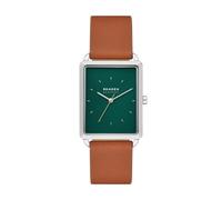 Skagen Hagen Watch for Men, Quartz Three Hand Movement with Stainless Steel or Leather Strap
