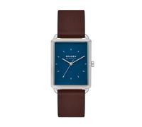 Skagen Hagen Watch for Men, Quartz Three Hand Movement with Stainless Steel or Leather Strap
