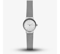 Skagen Watch for Women Freja Lille, Two Hand Movement, 26 mm Silver Stainless Steel Case with a Stainless Steel Mesh Strap, SKW2715