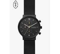 Skagen SKW6762 Ancher Black IP Mesh Bracelet Watch - W06237