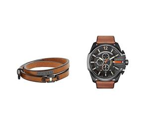 Skagen Men's Jorn Three-Hand with Skagen Men's Stainless Steel Strap Bracelet