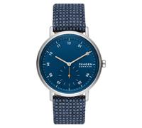 Skagen Men's Wristwatch Dome Stainless Steel Textile SKW6894