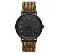 Skagen Men's Wristwatch Dome Stainless Steel Textile SKW6895