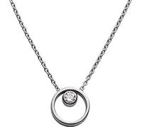 Skagen Elin Crystal Circle Necklace