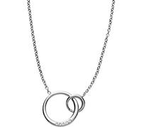 Skagen Necklace for Women Kariana, 16 mm x 16 mm x 1.7 mm Pendant Silver Stainless Steel Necklace, SKJ1053040
