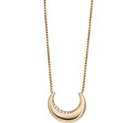 Skagen Necklace for Women Kariana, Length: 609.6mm+70mm, Width: 22mm, Height: 18.8mm Gold Stainless Steel Necklace, SKJ1614710