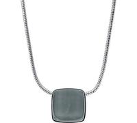 Skagen Necklace for Women Sea Glass, 14 mm x 14 mm x 5 mm Pendant Silver Stainless Steel Necklace, SKJ0868040