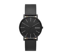 SKAGEN Men Analogue Quartz Watch with Leather Strap SKW6902