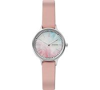 Skagen SKW2976 Women's Analogue Quartz Watch with Leather Strap, Silver, SKW2976