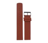 Skagen Watch for men, 20 mm, brown leather, original replacement strap for SKW6374