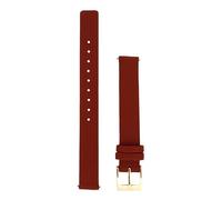 Skagen Watch straps for women, 12 mm, brown leather, original replacement strap for SKW2147, brown, Strap.