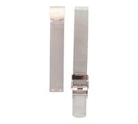 Skagen Watch straps for women, 14 mm, silver stainless steel, original replacement strap for 358SGSCD, silver, Bracelet