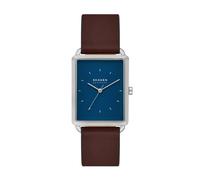 Skagen Watches Skagen Gents Hagen Brown Leather Strap Watch