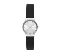 Skagen Watches Skagen Ladies Freja Lille Black Leather Strap Watch