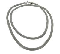 Skagen Women Necklace Collier Silver Stainless Steel Mesh JNSS037L