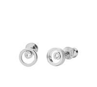 Skagen Women's Agnethe Rose-Tone Stainless Steel Mother of Pearl Stud Earrings, Stainless Steel, Stainless Steel
