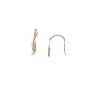 Skagen Women's Essential Waves Gold-Tone Stainless Steel Drop Earrings, SKJ1780710