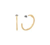 Skagen Women's Gold tone Stainless Steel or Semi- Precious with post closure Earrings, Matte Gold