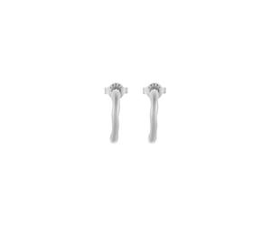 Skagen Women's Moderne Stak Silver-Tone Stainless Steel Earring, SKJ1869040