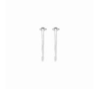Skagen Women's Silver tone Stainless Steel or Semi- Precious with post closure Earrings