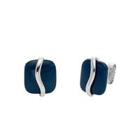 Skagen Women's Sofie Sea Glass Blue Organic-Shaped Stud Earrings, SKJ1810040