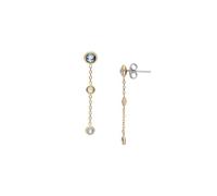 Skagen Women's Sofie Sea Glass Gold-Tone Stainless Steel Drop Earrings