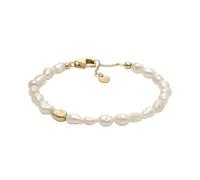 Skagen Women's Stainless Steel and Semi precious or brass with lobster clasp closure bracelet
