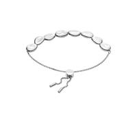 Skagen Silver-Toned Beaded Station Bracelet