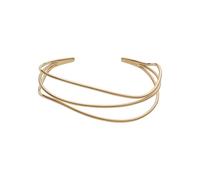 Skagen Women's Stainless Steel and Semi precious with Cuff Bangle bracelet