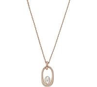 Skagen Women's Necklace, Agnethe Pearl Pendant Necklace