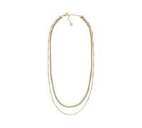Skagen Multi Strand Chain Necklace, Gold