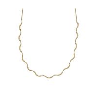 Skagen Wave Chain Necklace, Gold