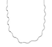 Skagen Essential Waves SKJ1795040 Women's Necklace Stainless Steel, Length: 462mm, Width: 3.8mm, Stainless Steel, No Gemstone