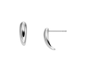 Skagen Women's Stainless Steel or Semi- Precious with push back closure Earrings