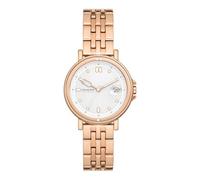 Skagen Women's Watch Signatur Lille Sport Three-Hand Date, Rose Gold Stainless Steel, SKW3136