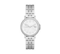 Skagen Women's Watch Signatur Lille Sport Three-Hand Date, Silver Stainless Steel, SKW3134